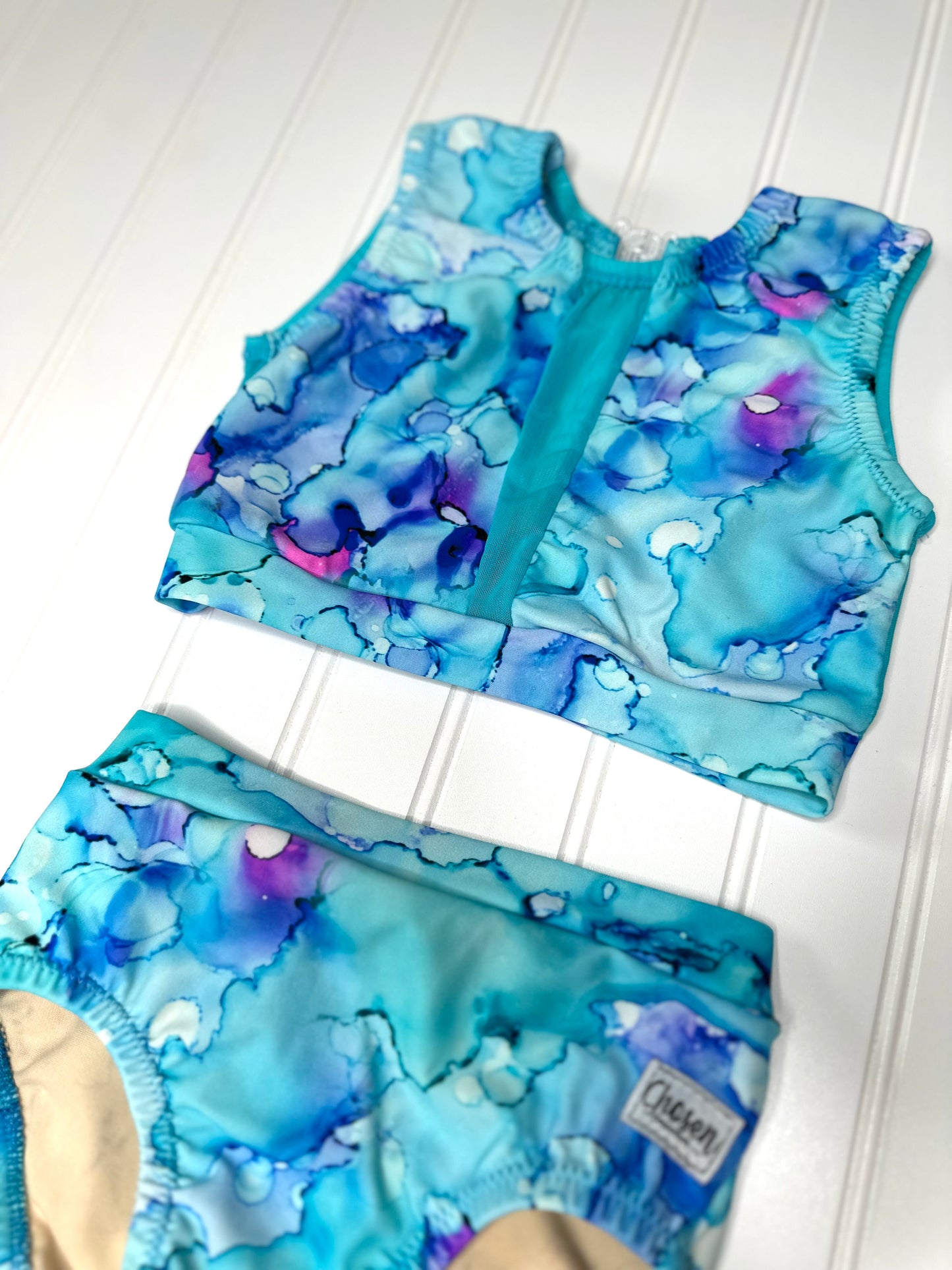 Bright Blue Bubbles Dance Set