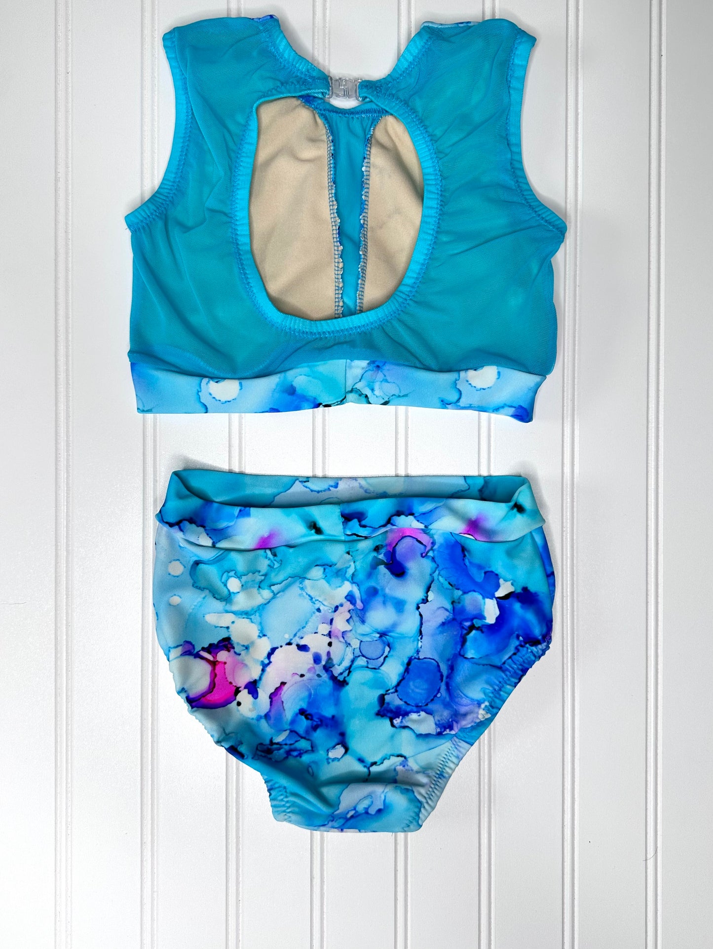 Bright Blue Bubbles Dance Set